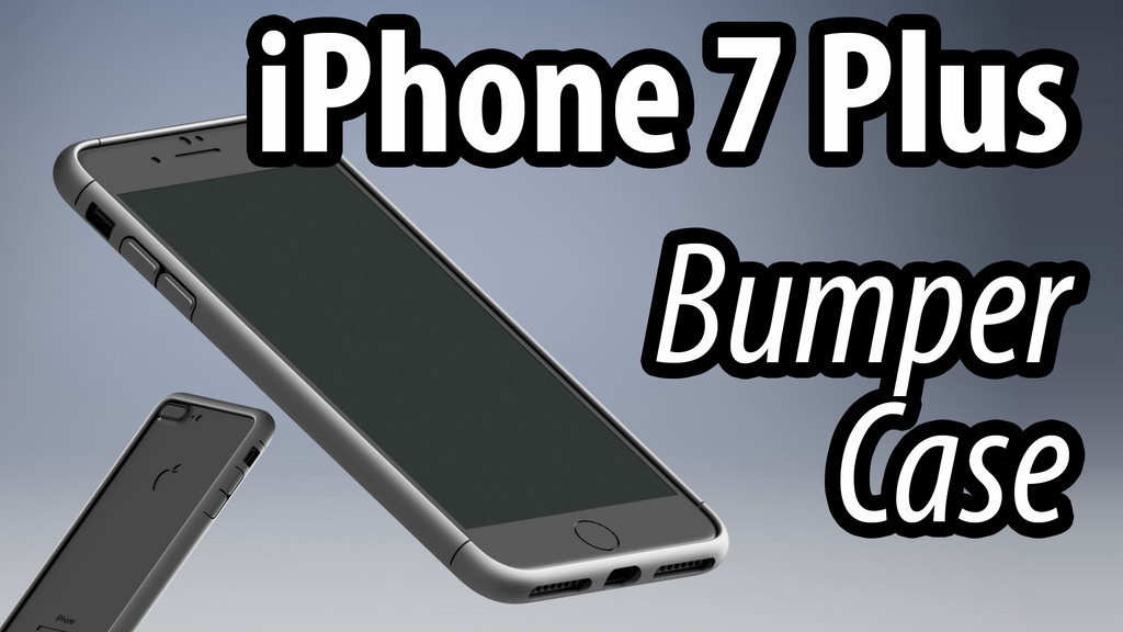 iPhone 7 Plus Slim Bumper Case