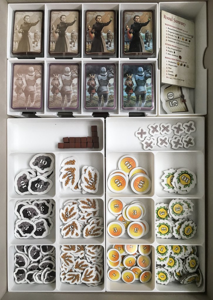 Nations board game trays