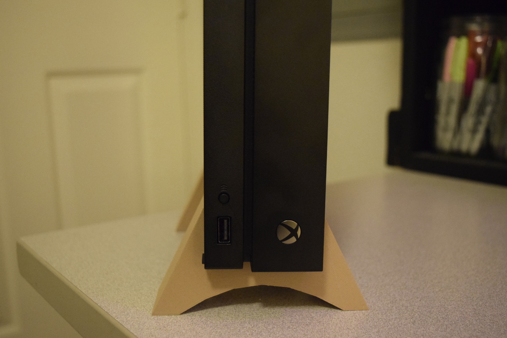 Simple Xbox One X vertical stand
