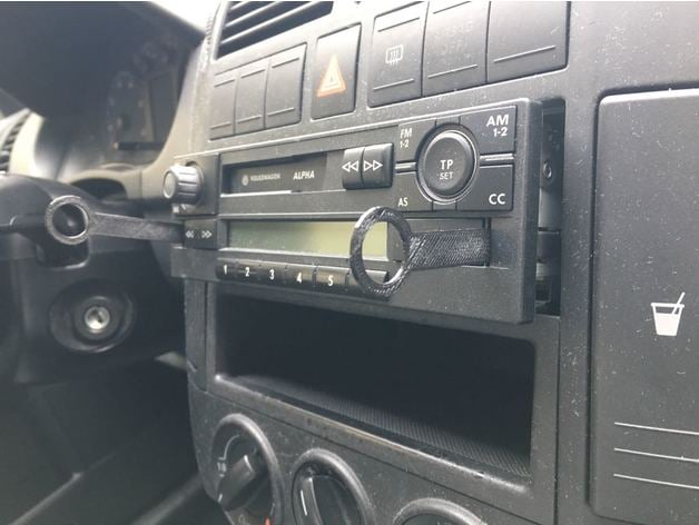 VW Polo 9n Radio Alpha Removal Tool by creativeConny - Thingiverse