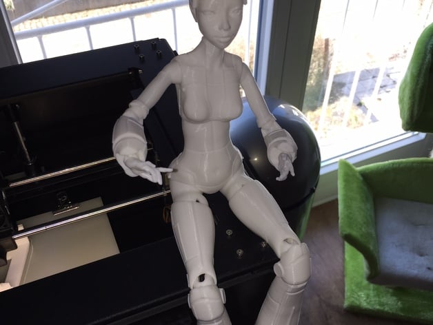 Robot woman "Robotica" Remixed Parts