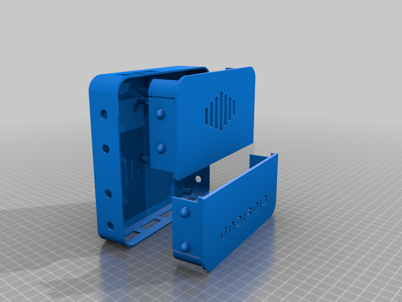Raspberry PI 8 Channel Relay + Breadboard Case  [wall mount]