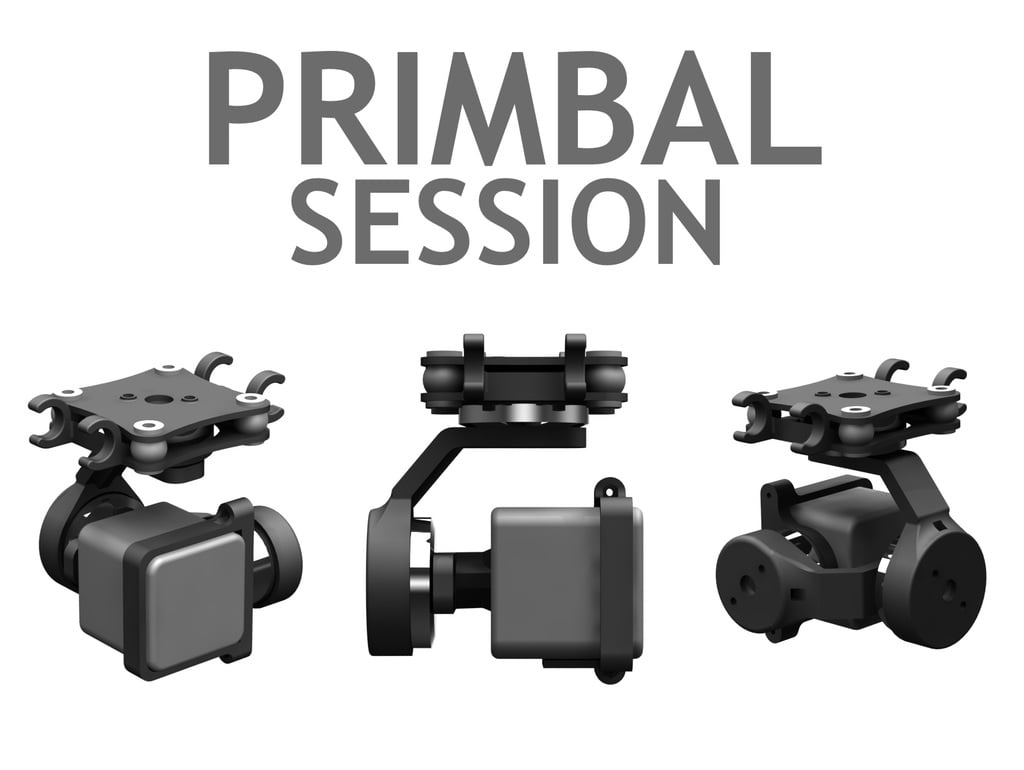Primbal Session - 3 Axis Brushless Gimbal for GoPro Session