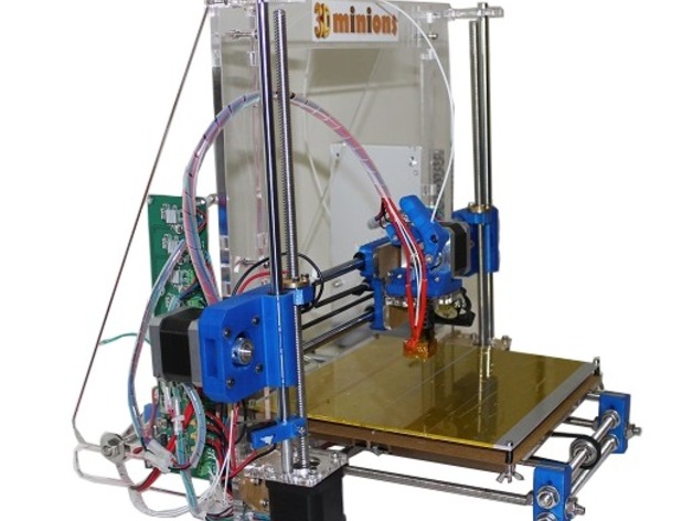 Full Prusa i3 with Direct Extruder DWG/CDR files