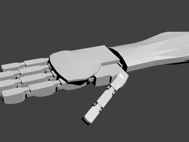 Robotic Hand Proto 2 (DO NOT PRINT!!!!!)