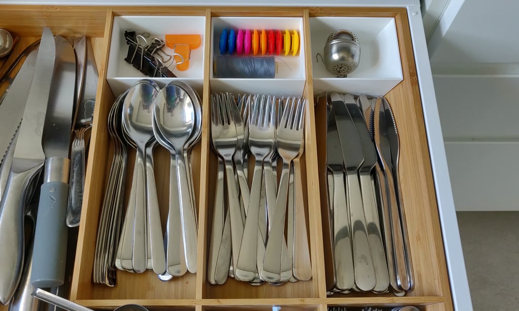 Boxes for IKEA VARIERA cutlery organizer