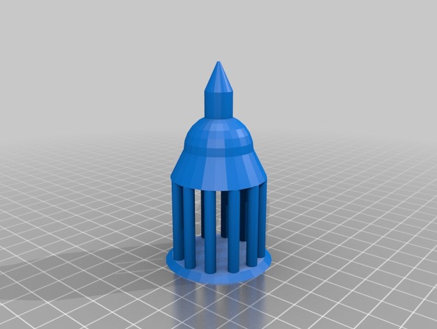 FIXED! - Tower with columns and cupola - as your wish