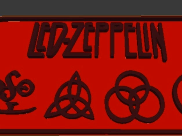 Led Zepplin Logo/Symbols