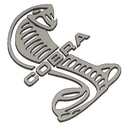 Shelby Cobra Snake Badge