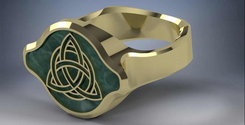 Celtic styled ring