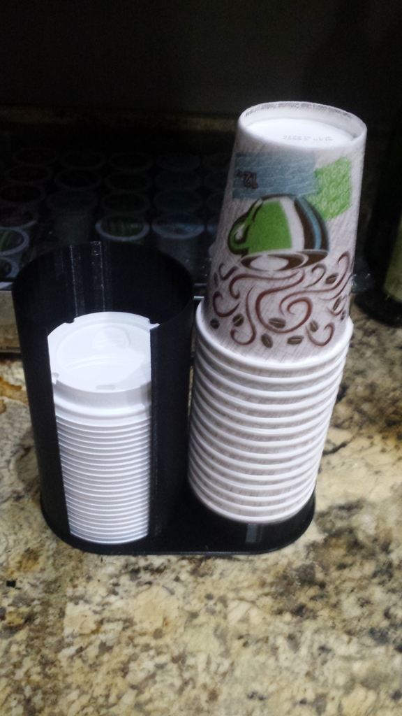 Dixie Coffee Cup and Lid Holder