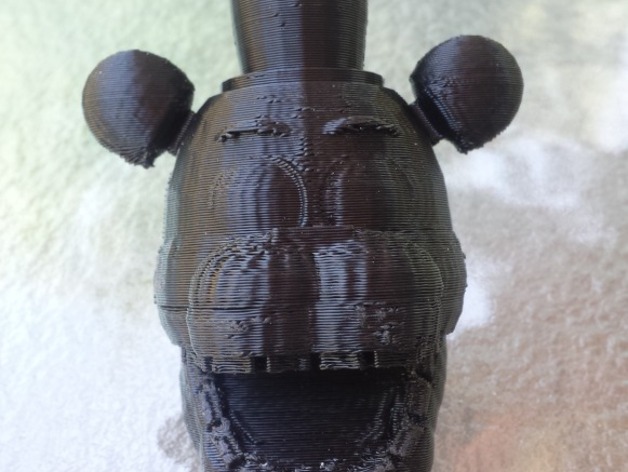 Golden Freddy Head By The3dpress Thingiverse - roblox golden head