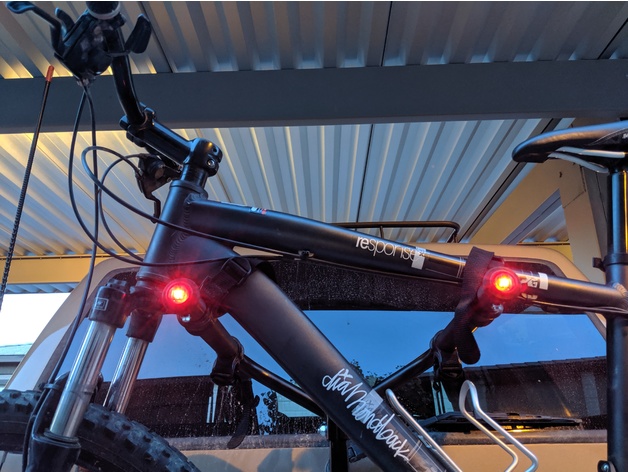 bike rack brake lights