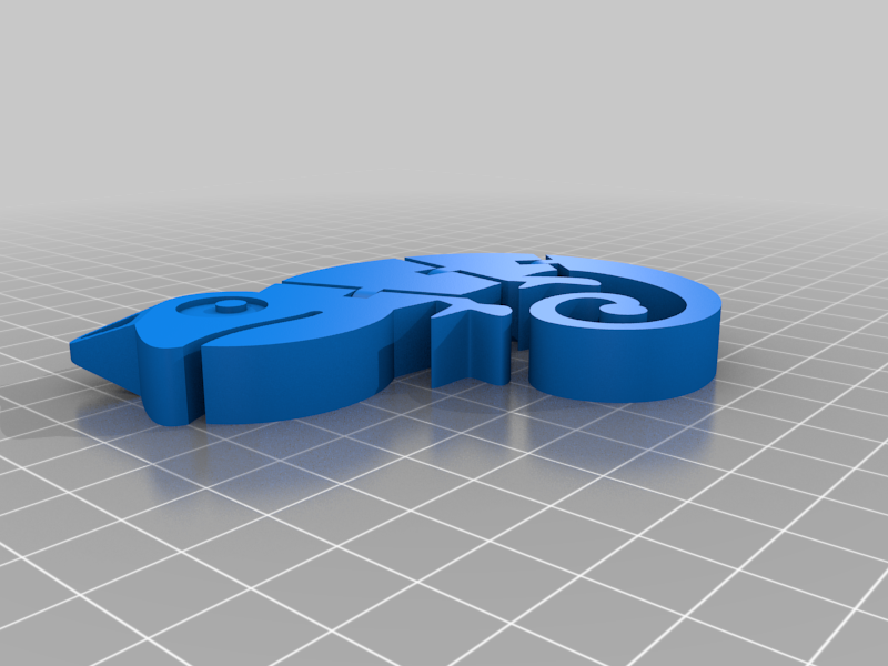 Chameleon Flexy Keychain
