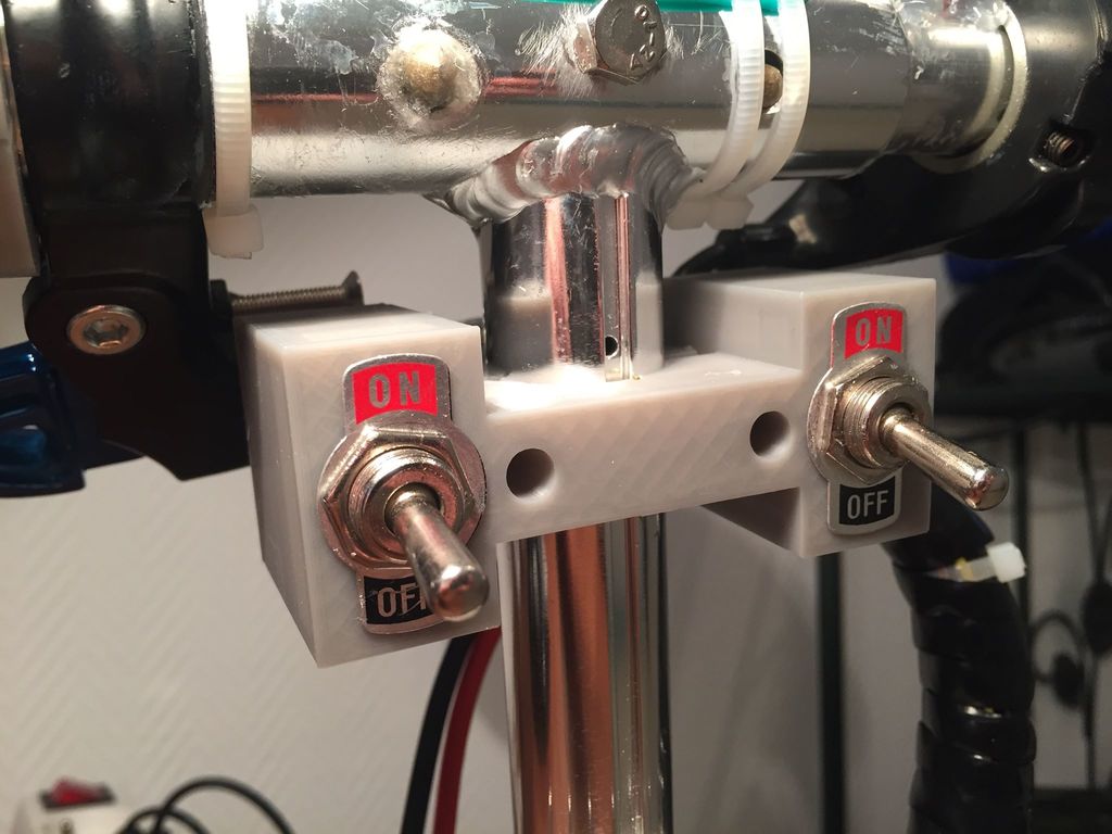 Switch mount for E-scooter