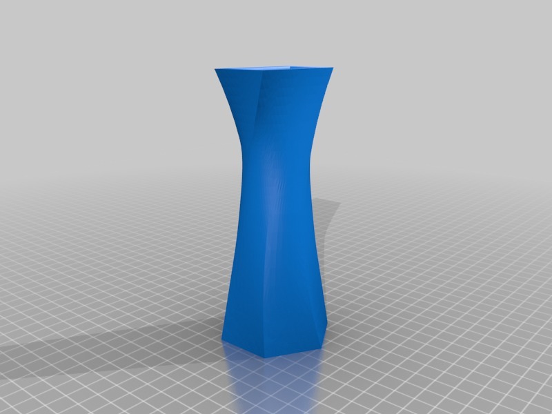 Helicoidal vase