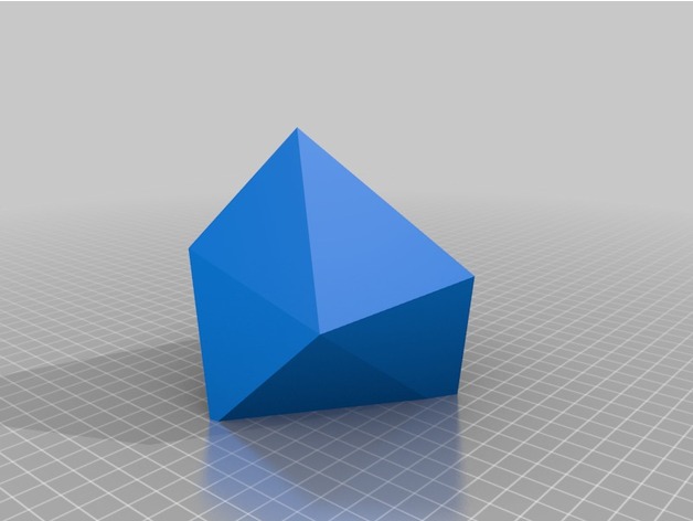 Low Polygon cube