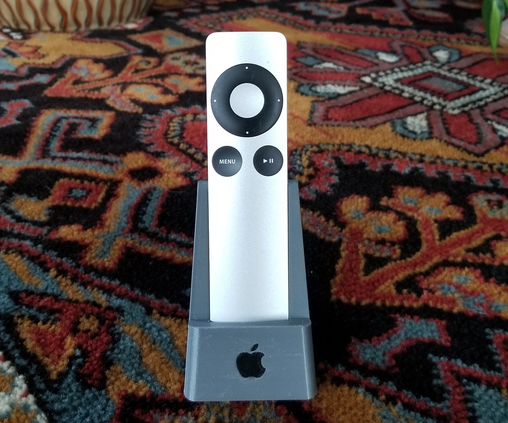 Apple TV remote holder
