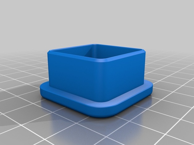 Cap for 1 inch square tubing