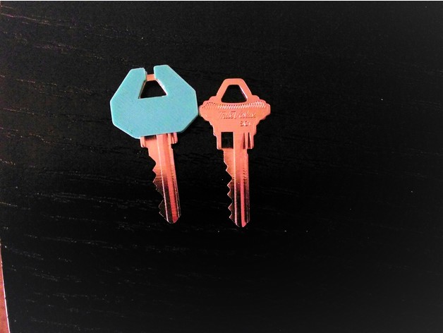Encapsulated / encased key cover for SC1 True Value key