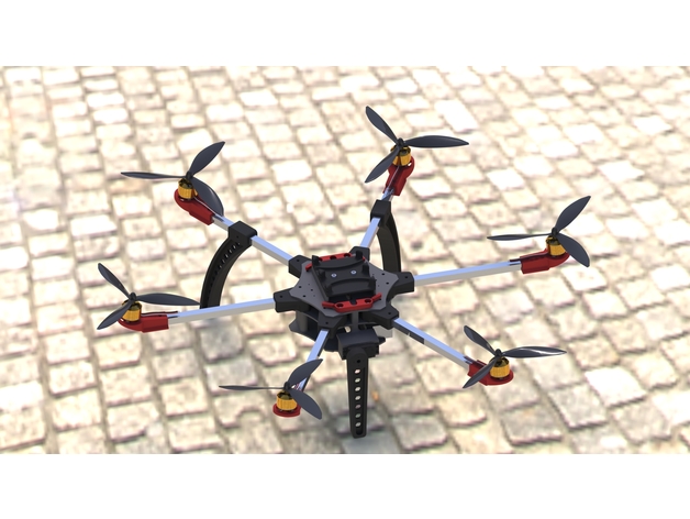 HexoCopt - Drone Hexacopter multicopter pliable