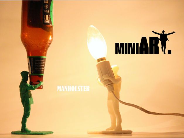 miniART | MANHOLSTER - Turning humans and animals into functional & artistic objects.