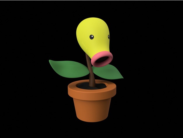 Bellsprout with Flower Pot