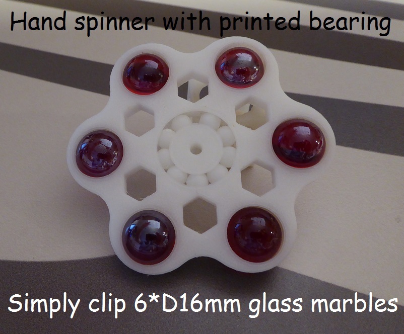 Hand Spinner with printed Bearing V2