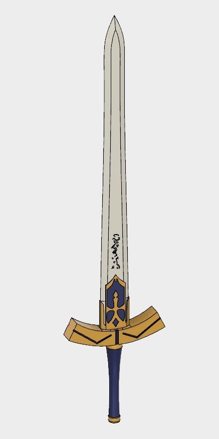 Fate Stay Night Saber's Excalibur