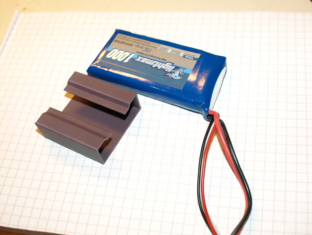 LiPo battery holder