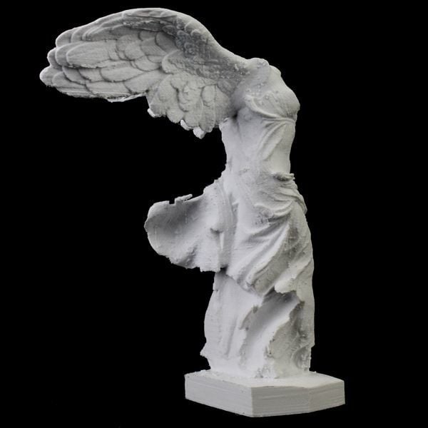REMIX from Scan The World: Winged Victory of Samothrace at The Louvre, Paris