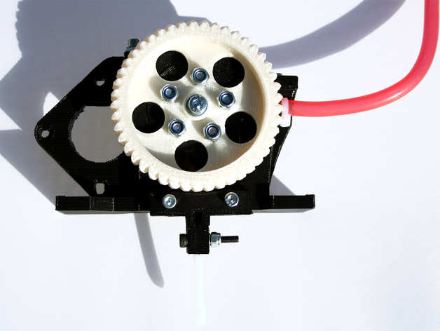 Geared Peristaltic Quick-Fit Pump Extruder