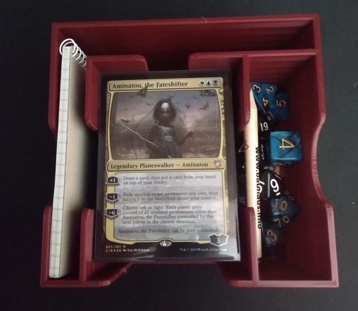 MTG Commanderbox for 100+ cards and extra stuff