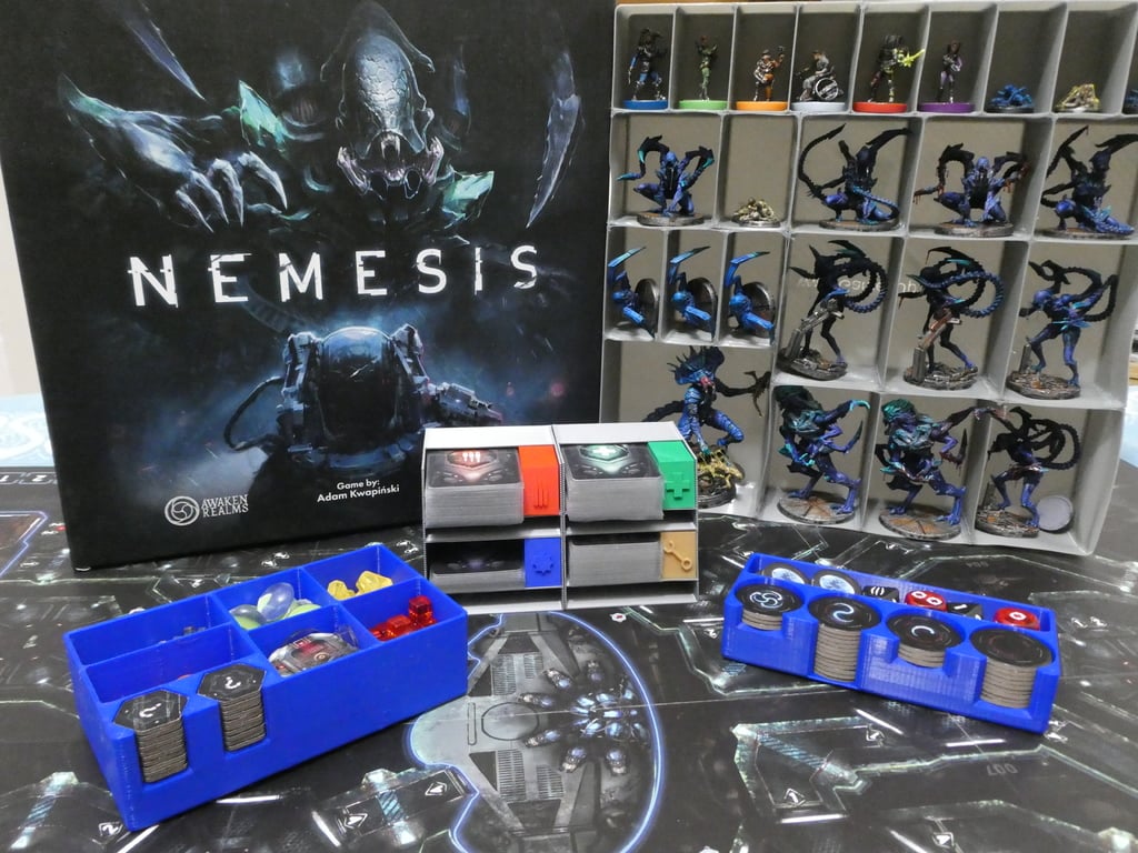 Nemesis Board game Box Organizer