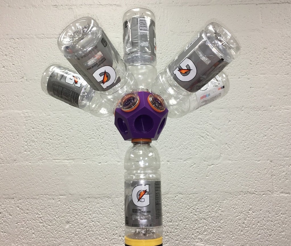 Bottle Cap, Gatorade Bottle, Aquarium Vacuum, Dodecahedron