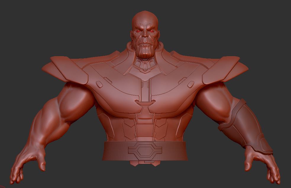 Thanos Upper body and Stand