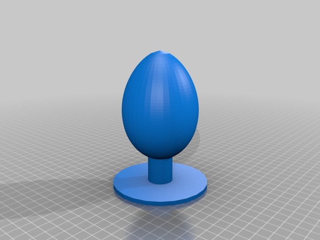Easter egg on a stand
