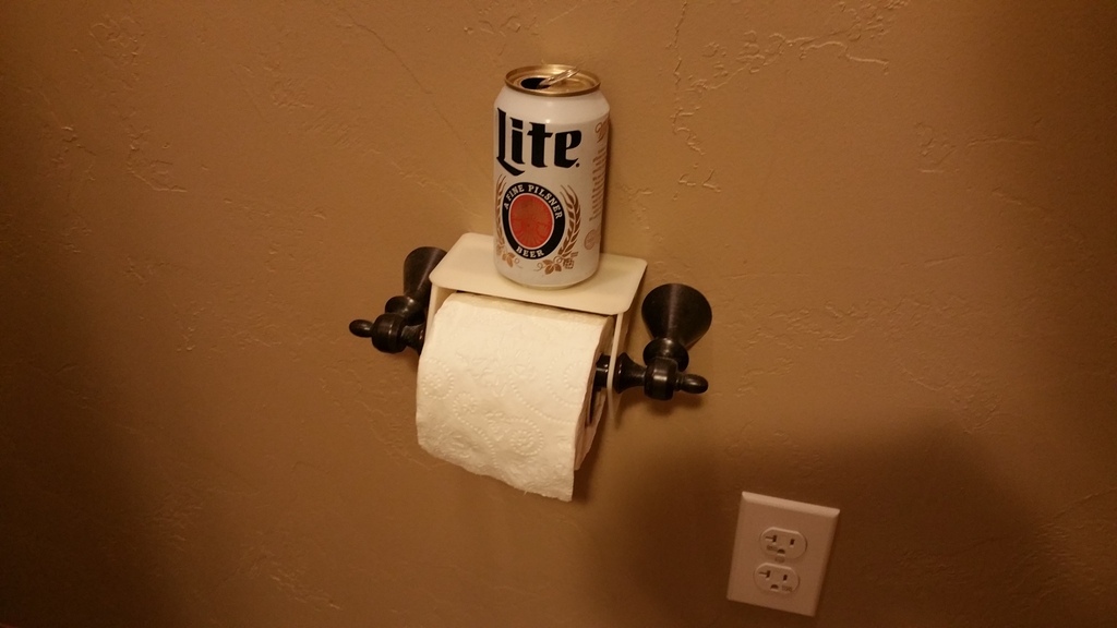 Beer Buddy - Toilet Paper Shelf!