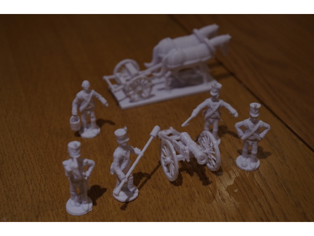 Image of Napoleonics - Part 18 - French Foot Artillery and Limber
