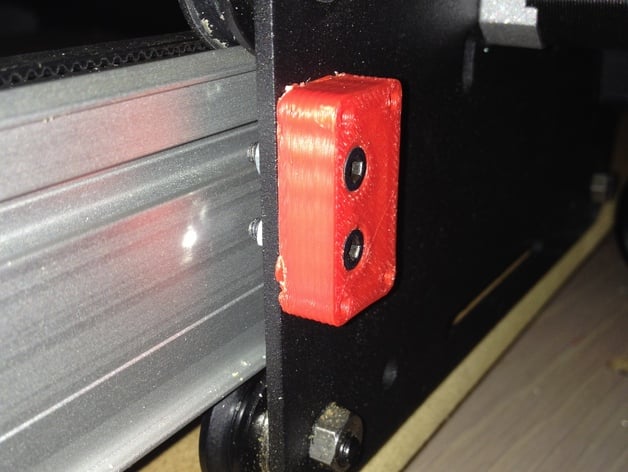 Shapeoko V2 Y axis homing and limit switch mounts
