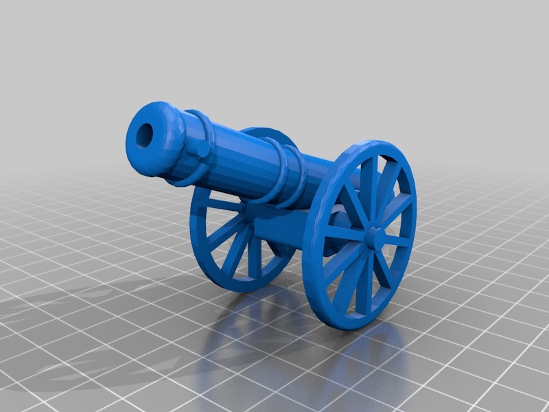 Functional toy BB cannon
