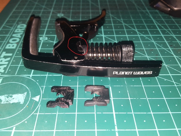 Replacement part for Planet Waves guitar capo