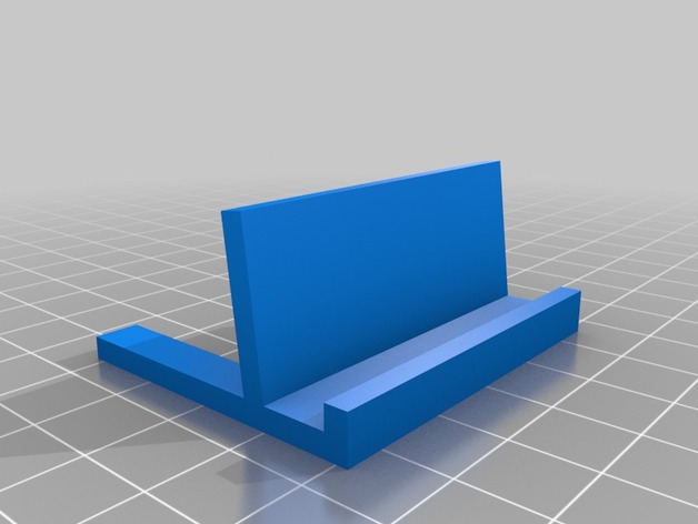 Very Simple Plaque Stand (Parameterized)