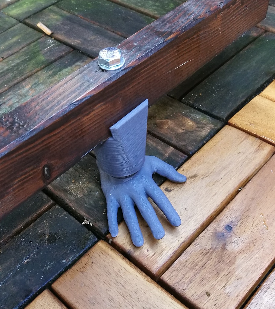Table leg / hand - adjustable