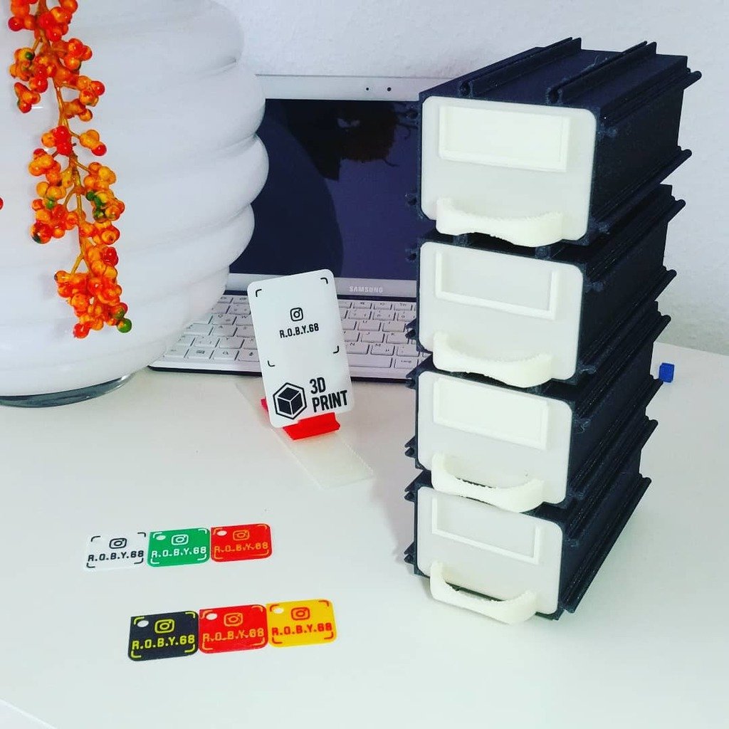 Stackable Storage Box with Magnet