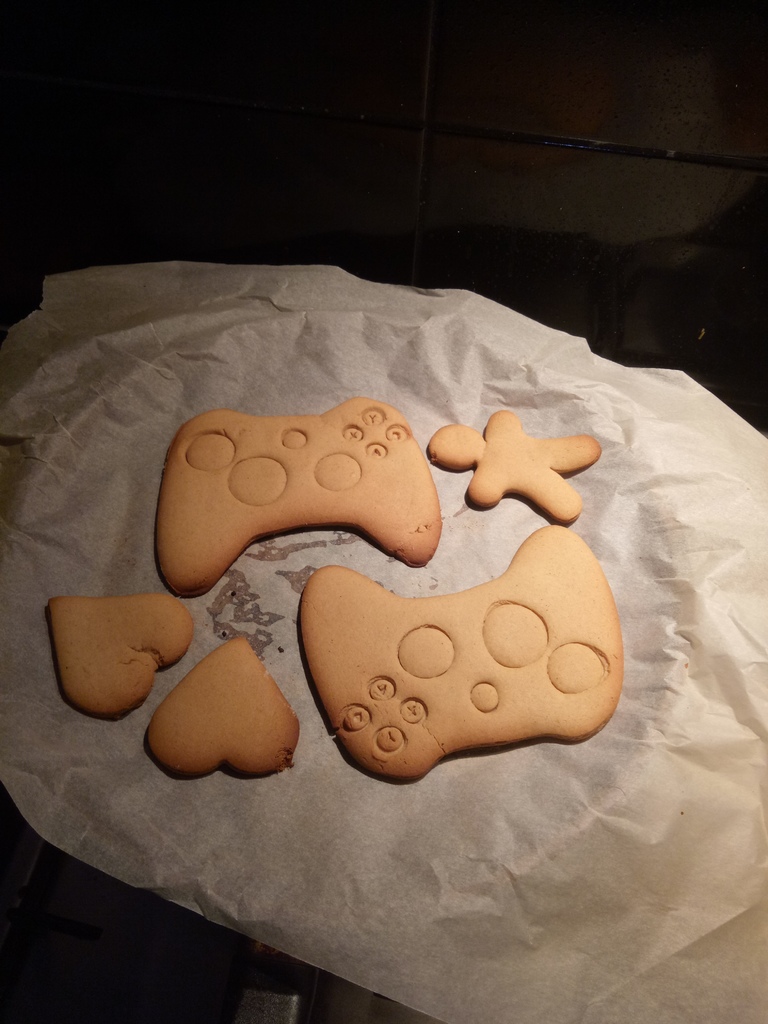 Xbox inspired cookie cutter