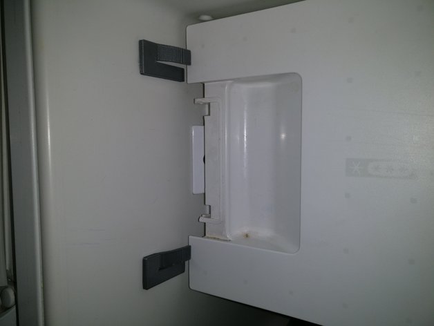 Very simple fridge door lock