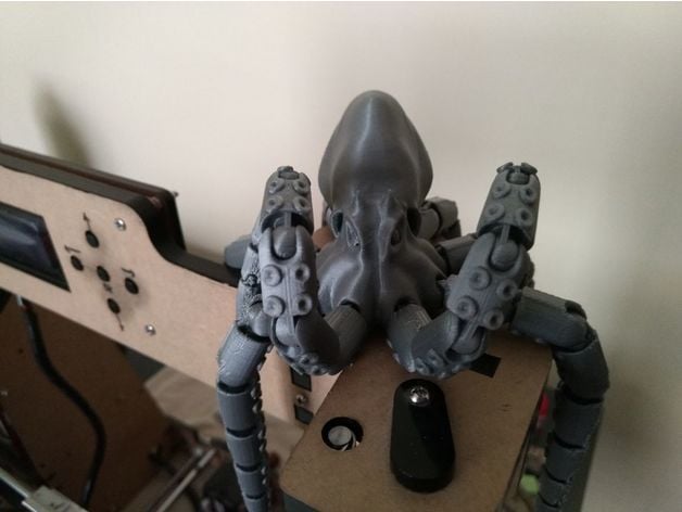 More Realistic Balljoint Articulated Octopus