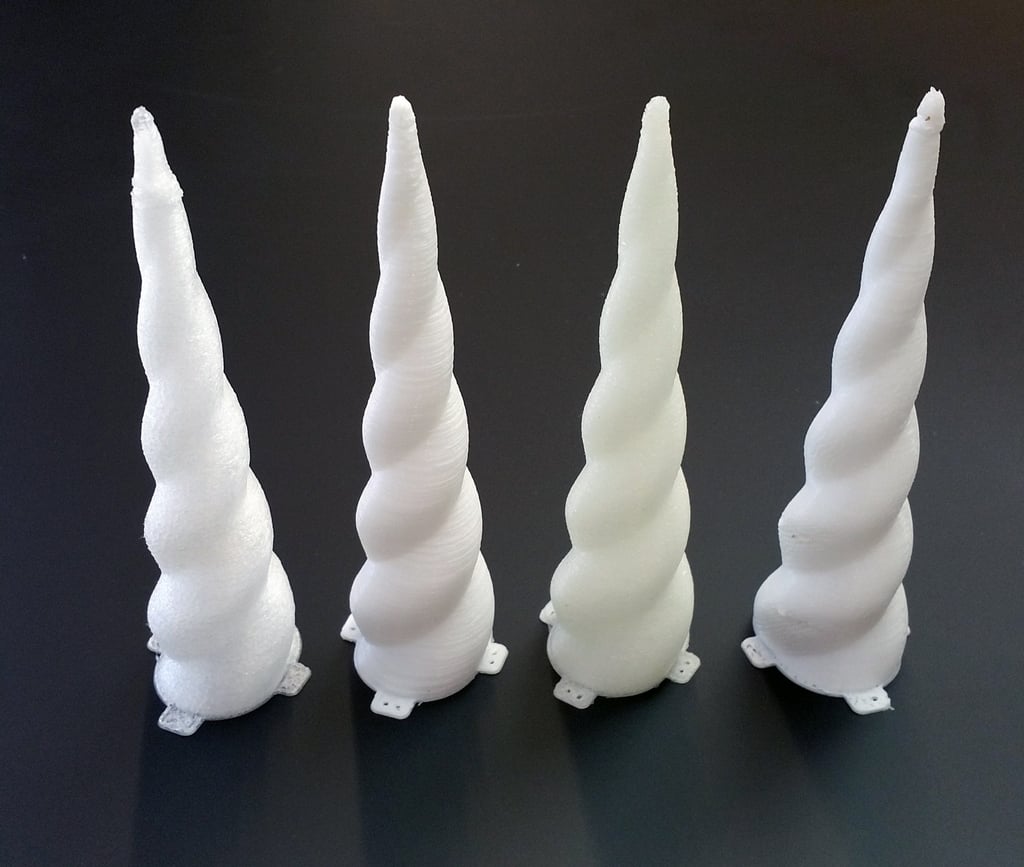 3D Printed Unicorn Horn by adafruit - Thingiverse
