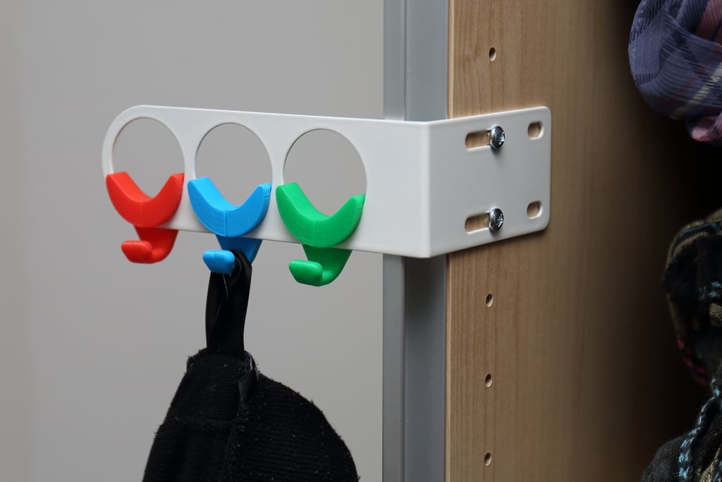 Hooks for IKEA Komplement Valet Hanger